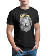 Lion Face German Quote Unisex T-Shirt